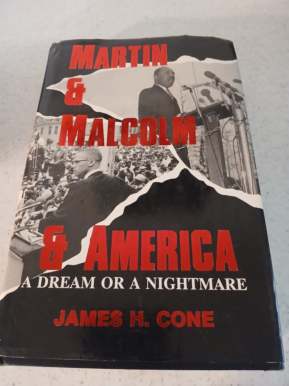 Martin & Malcolm & America Hardcover Book Signed 1991 First Edition